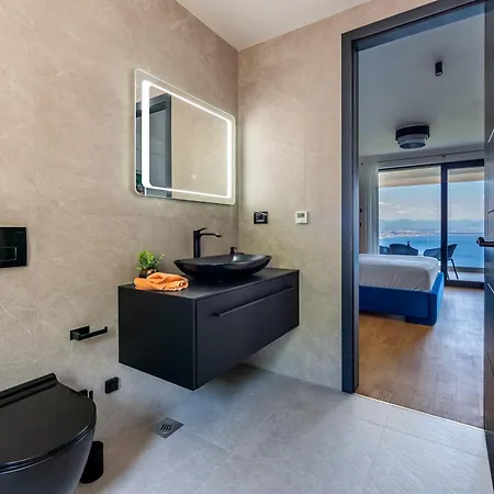 K With A Heated Pool, Gym, Sauna, Astonishing Sea View Villa