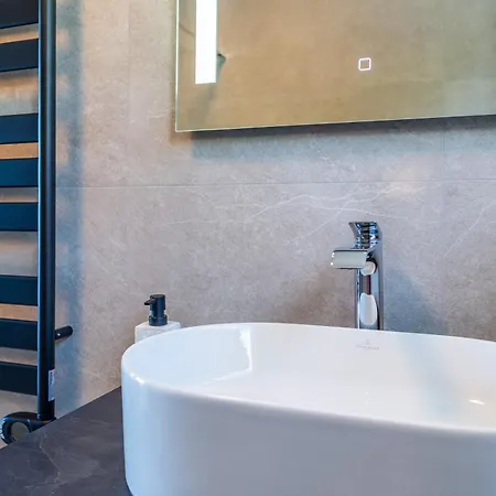 K With A Heated Pool, Gym, Sauna, Astonishing Sea View Villa Opatija