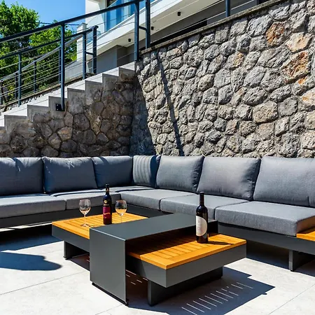 Villa K With A Heated Pool, Gym, Sauna, Astonishing Sea View