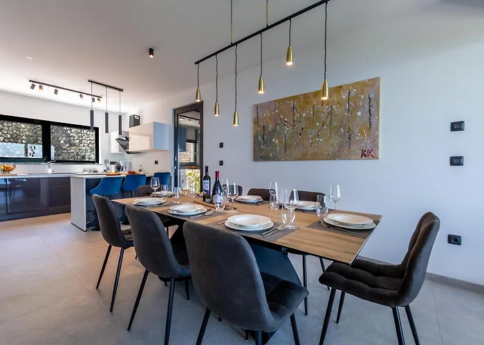 וילה K With A Heated Pool, Gym, Sauna, Astonishing Sea View