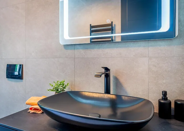 וילה K With A Heated Pool, Gym, Sauna, Astonishing Sea View *