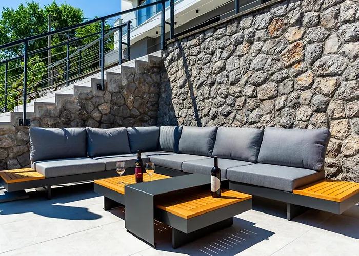 וילה K With A Heated Pool, Gym, Sauna, Astonishing Sea View